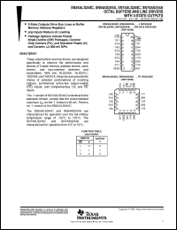 datasheet for SN74ALS244C-1DWR by Texas Instruments