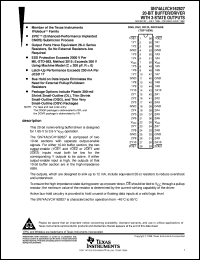 datasheet for SN74ALVCH162827GR by Texas Instruments