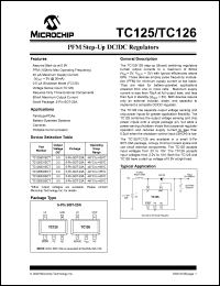 datasheet for TC126333ECT by Microchip Technology, Inc.