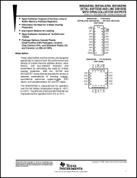 datasheet for SN74AS760DWR by Texas Instruments