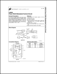 datasheet for LM494CN by 