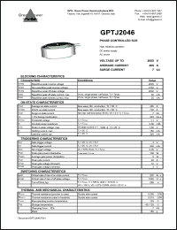 datasheet for GPTJ2046 by 