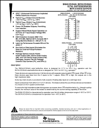 datasheet for SN74LVCH244ADBR by Texas Instruments