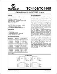 datasheet for TC4405CPA by Microchip Technology, Inc.