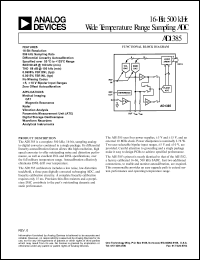 datasheet for AD1385TD by Analog Devices
