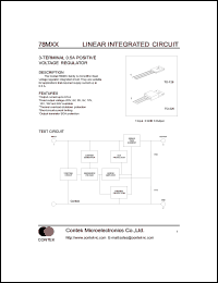 datasheet for 78M24 by 