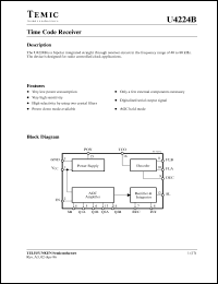 datasheet for U4224B-CFL by 