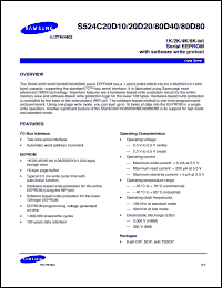 datasheet for K6T4008V1C-VF85 by Samsung Electronic