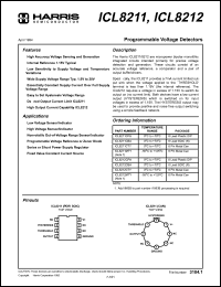 datasheet for ICL8212CBA by Harris Semiconductor