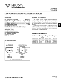 datasheet for TC9491ACOA by TelCom Semiconductor Inc.