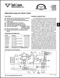 datasheet for TC500ACPE by TelCom Semiconductor Inc.