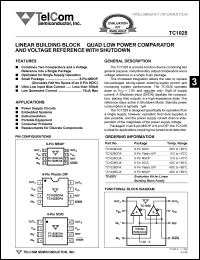 datasheet for TC1028EPA by TelCom Semiconductor Inc.