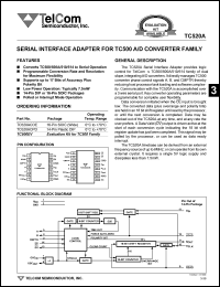 datasheet for TC520ACOE by TelCom Semiconductor Inc.