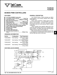 datasheet for TC25C25EPE by TelCom Semiconductor Inc.