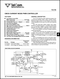 datasheet for TC170CPE by TelCom Semiconductor Inc.