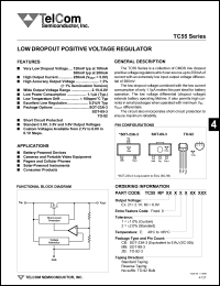 datasheet for TC55RP2102EMB by TelCom Semiconductor Inc.