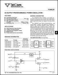 datasheet for TC96C555CPA by TelCom Semiconductor Inc.