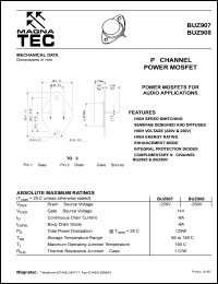 datasheet for BUZ907 by 