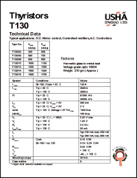 datasheet for T130/14 by 