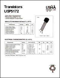 datasheet for USP5172 by 