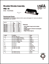 datasheet for PBD55/04 by 