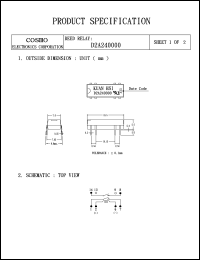 datasheet for D2A240000 by 