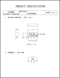 datasheet for S1A050D00 by 