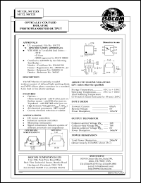 datasheet for MCT2E by 