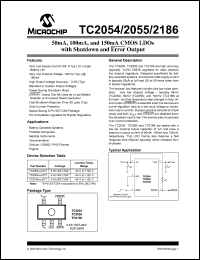 datasheet for TC2186-1.8VCTTR by Microchip Technology, Inc.