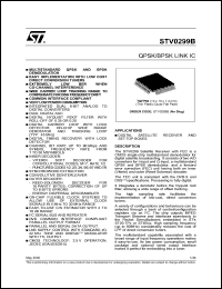 datasheet for STV0299B by SGS-Thomson Microelectronics