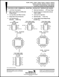 datasheet for TL082BCP by Texas Instruments