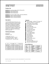 datasheet for MSU2032C16 by Mosel Vitelic