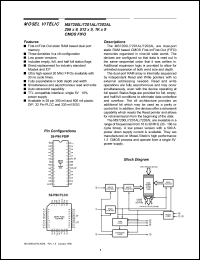 datasheet for MS7201AL-35NC by Mosel Vitelic