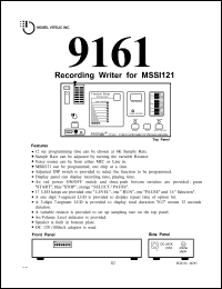 datasheet for MSM9161 by Mosel Vitelic
