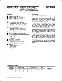 datasheet for V29C51001B-90T by Mosel Vitelic