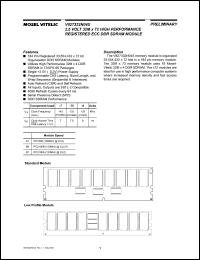 datasheet for V827332N04SXTL-A1 by Mosel Vitelic