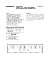 datasheet for V827332U04SXTG-B0 by Mosel Vitelic