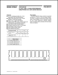 datasheet for V827432K32SXTG-B0 by Mosel Vitelic