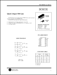 datasheet for SL74LV32D by 