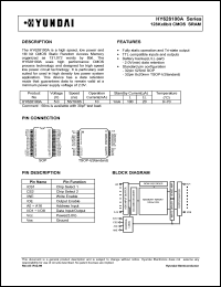 datasheet for HY628100ALT1-55 by 