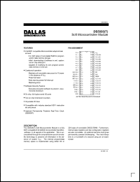 datasheet for DS5000T3216 by Dallas Semiconductor