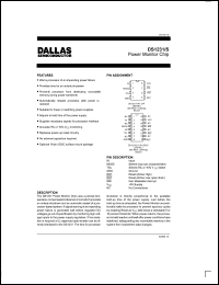 datasheet for DS1231 by Dallas Semiconductor