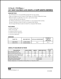 datasheet for UVP-2057E by 