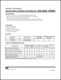 datasheet for UVS-3403LG by 