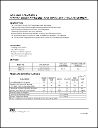 datasheet for UVS-515Y by 