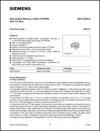 datasheet for SDA2526-5 by Infineon (formely Siemens)