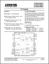 datasheet for CS62180B-IP by Cirrus Logic