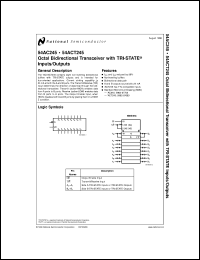 datasheet for 5962-87758012A by 