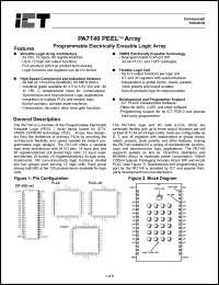 datasheet for PA7140JNI-20 by 