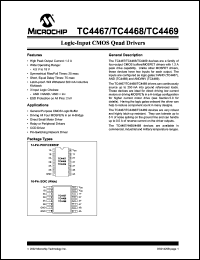 datasheet for TC4469EOE713 by Microchip Technology, Inc.